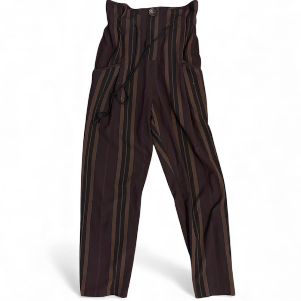 Striped Drawstring Pants